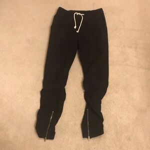 Men’s H & M Zipper Jogger Pants